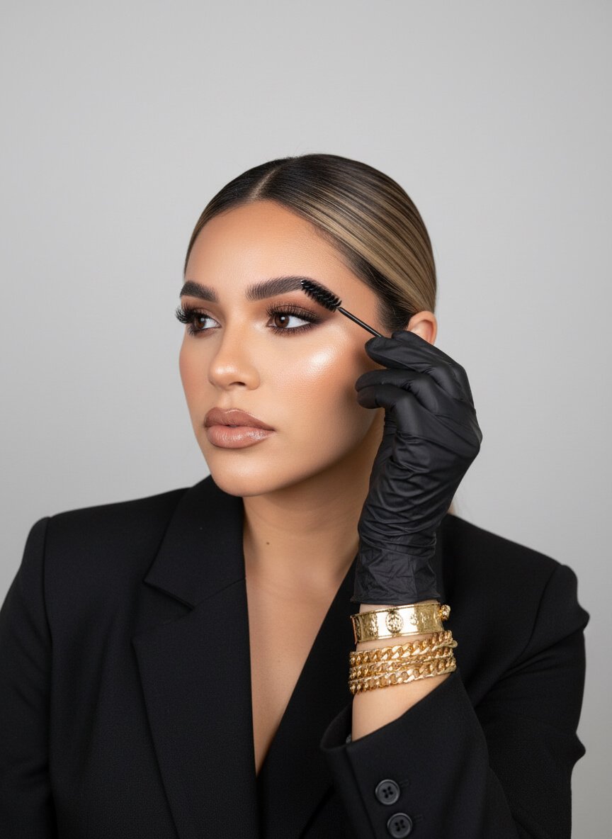 diseño de cejas y laminado de cejas puerto rico en salón de cejas profesional